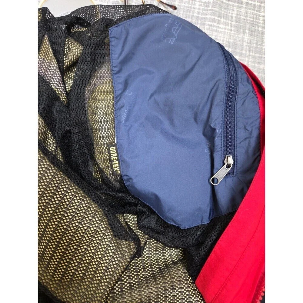 Patagonia Storm Jacket Gore-Tex Multi-Season Shell Hood Red Men's S SEE DESC